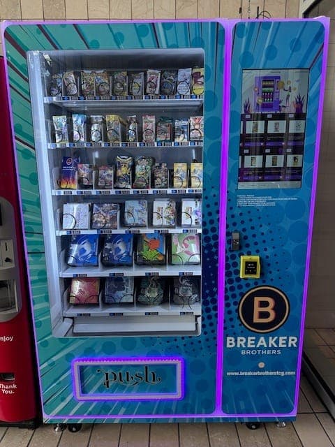 Breaker Brothers Trading Card Vending Machine