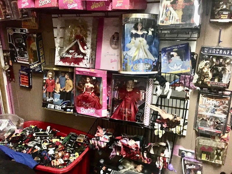 Vintage comic shop